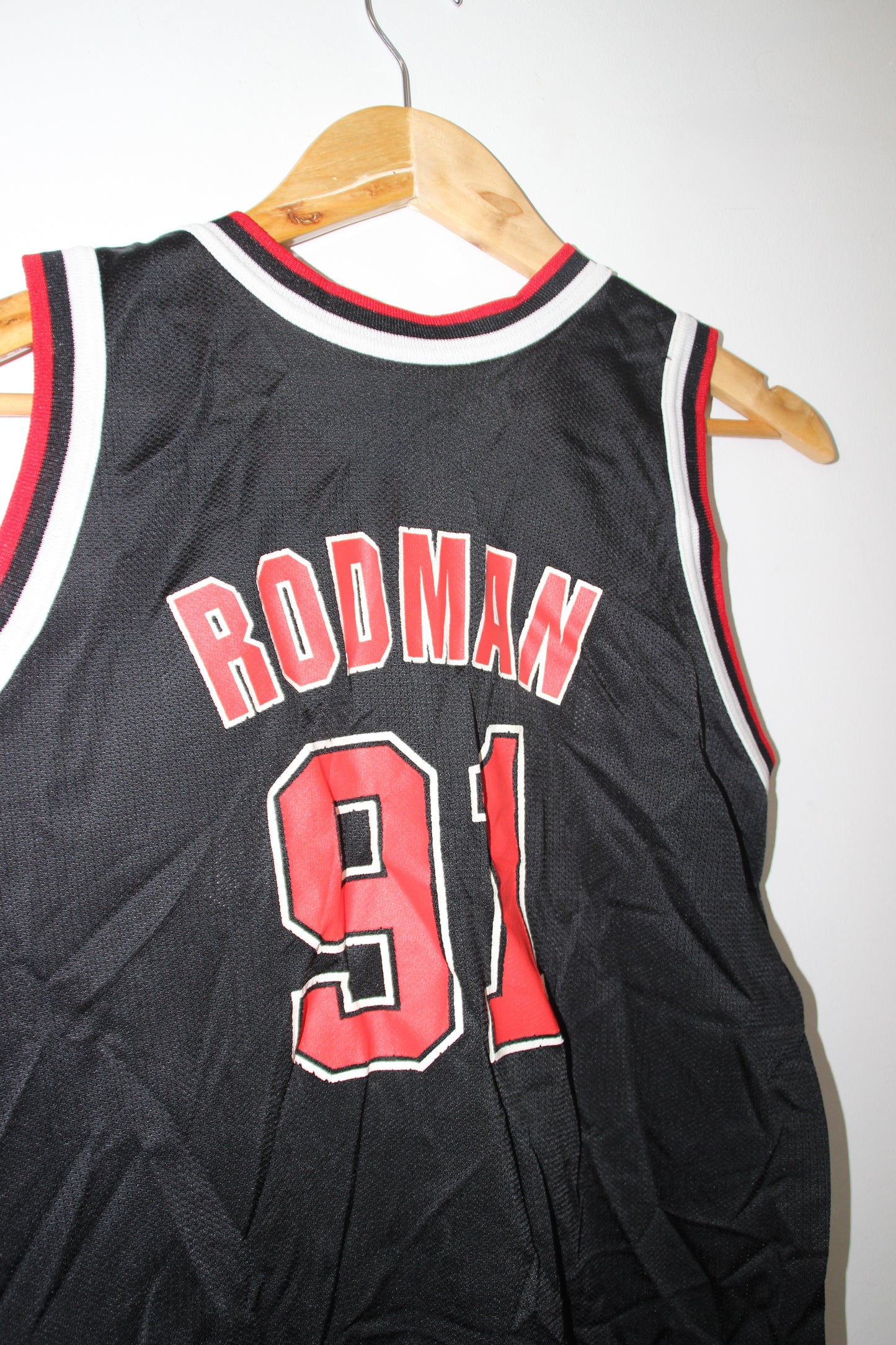 Vintage 90's Chicago Bulls Dennis Rodman Champion Jersey