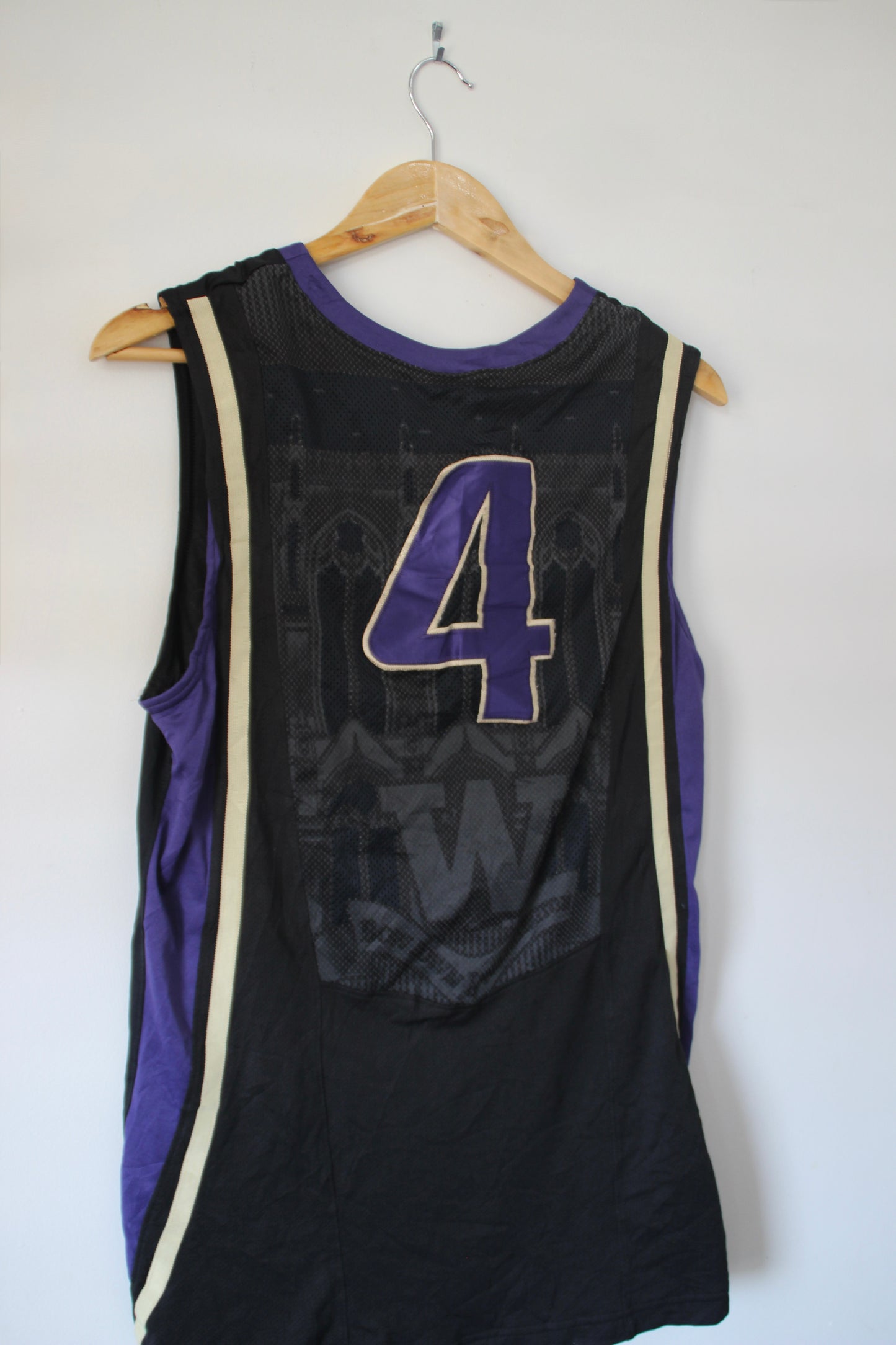 Vintage Washing Basketball Jersey #4