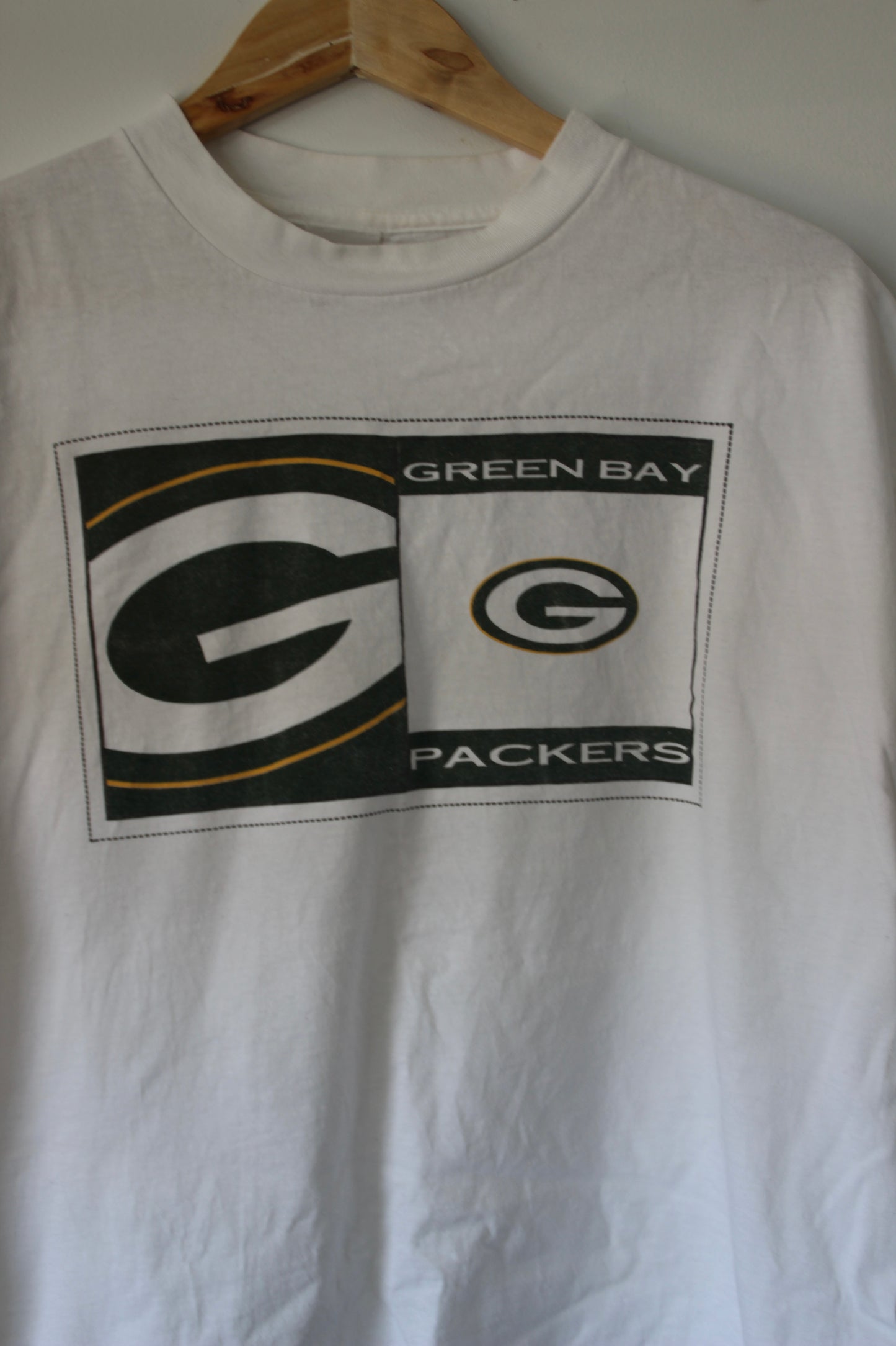 Green Bay Packers T Shirt Vintage Single Stitch Vtg 90s Football