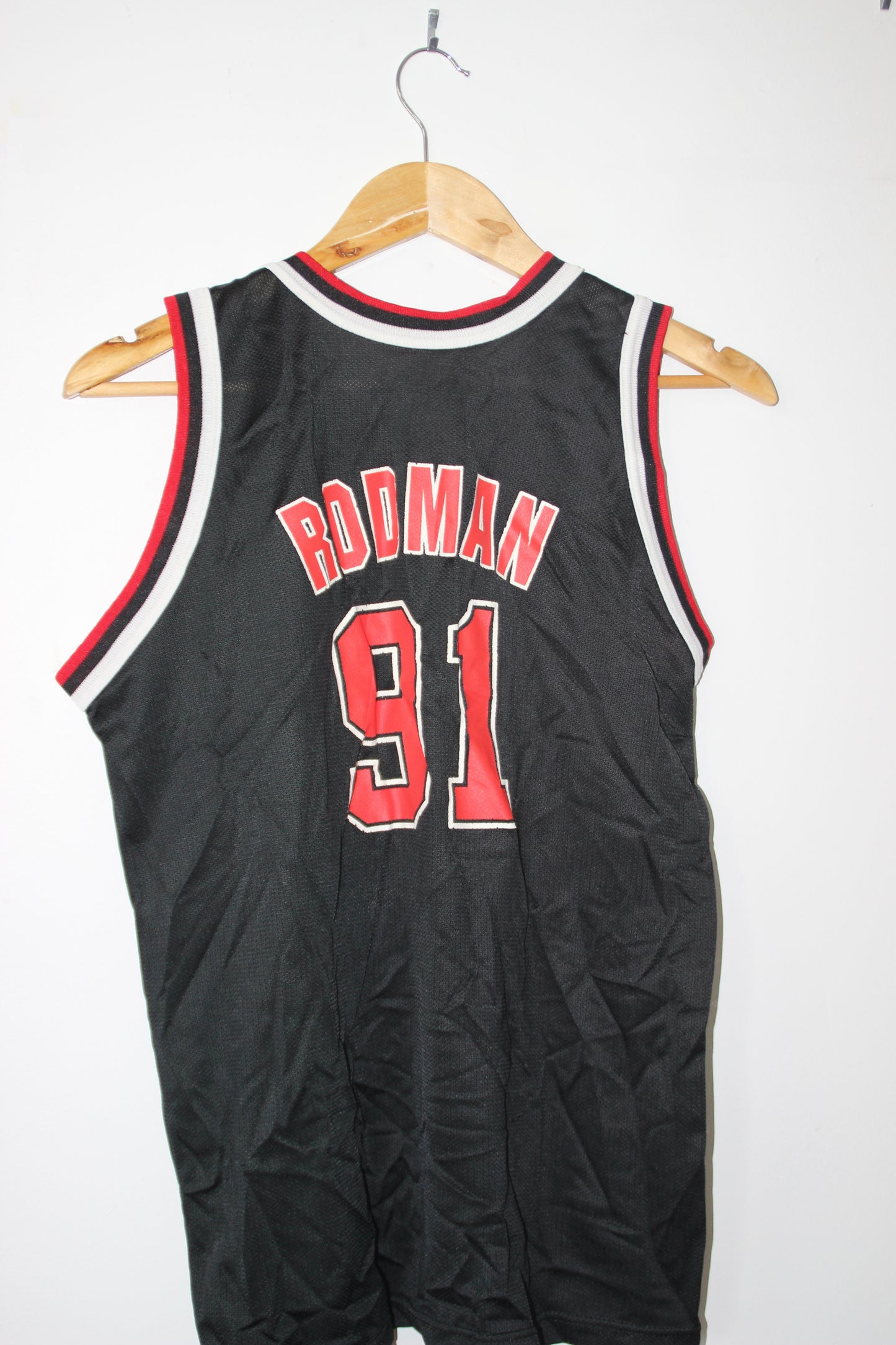 Vintage 90's Chicago Bulls Dennis Rodman Champion Jersey