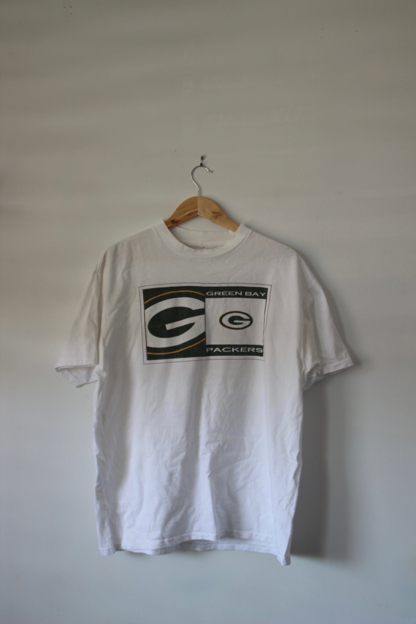 Green Bay Packers T Shirt Vintage Single Stitch Vtg 90s Football