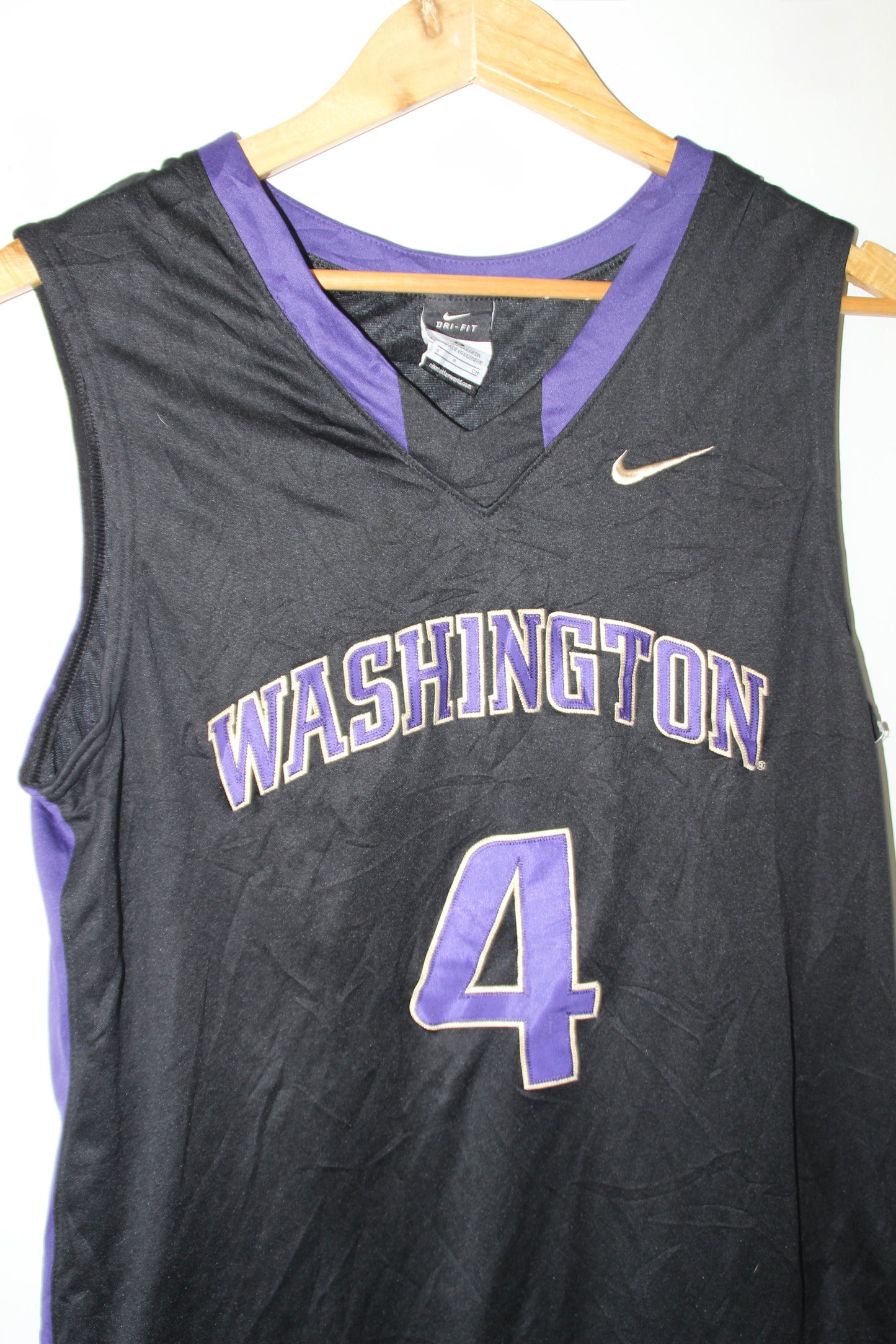 Vintage Washing Basketball Jersey #4