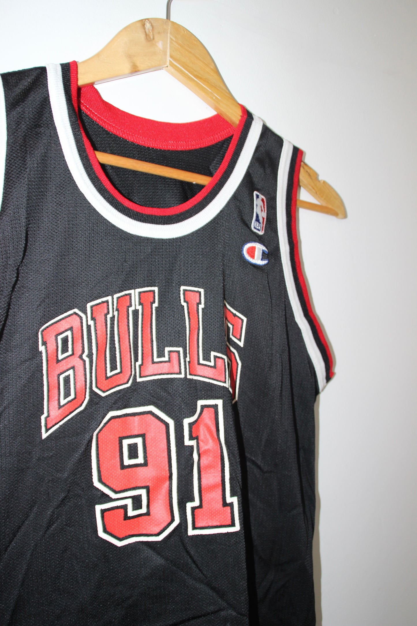 Vintage 90's Chicago Bulls Dennis Rodman Champion Jersey