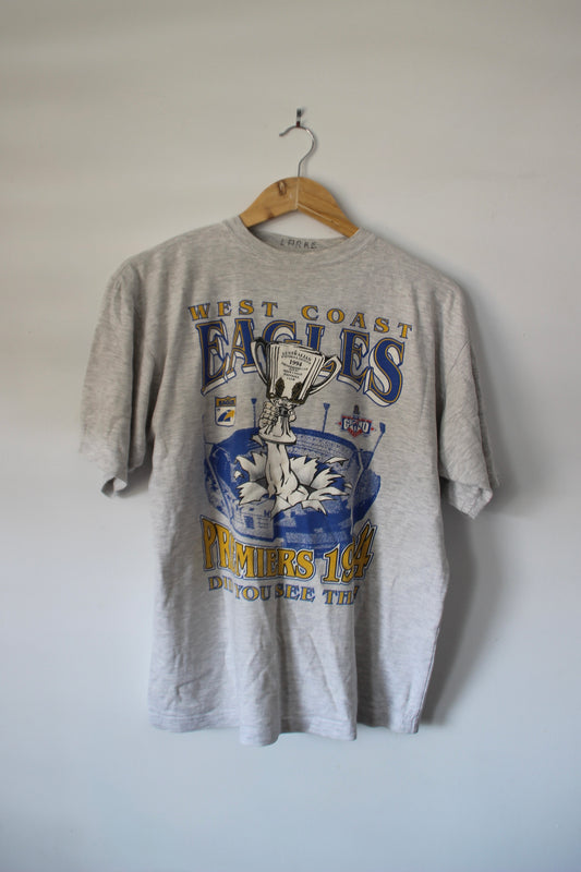 Vintage West Coast Eagles Premiership T-Shirt