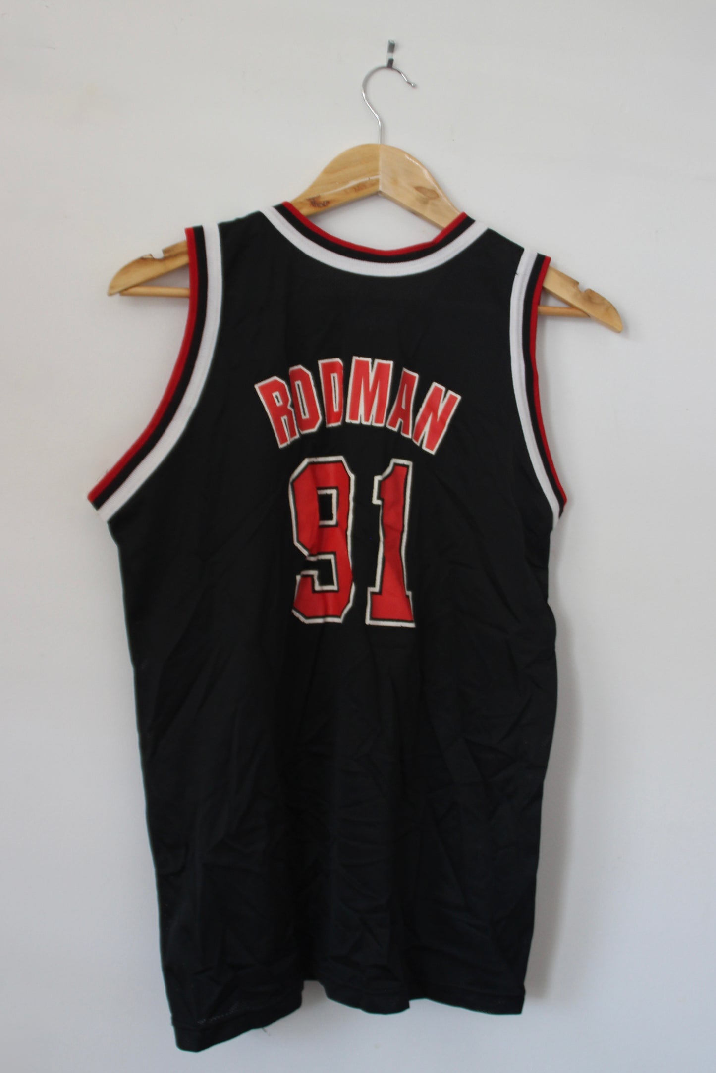 Vintage 90's Chicago Bulls Dennis Rodman Champion Jersey