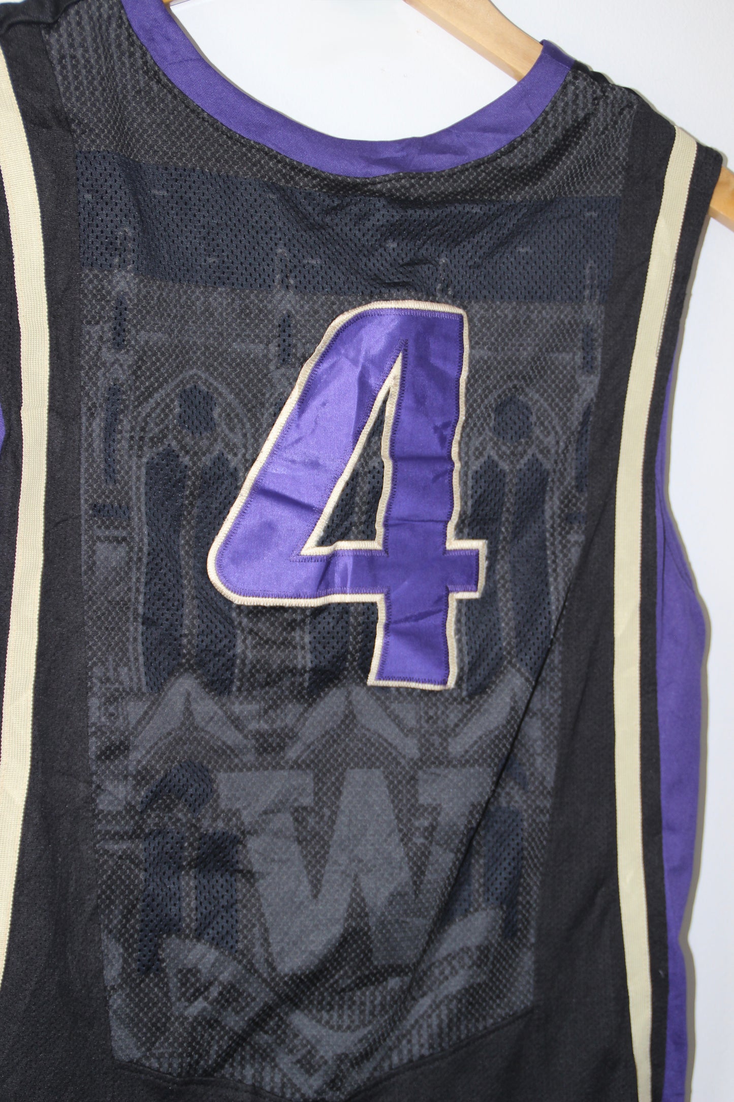 Vintage Washing Basketball Jersey #4