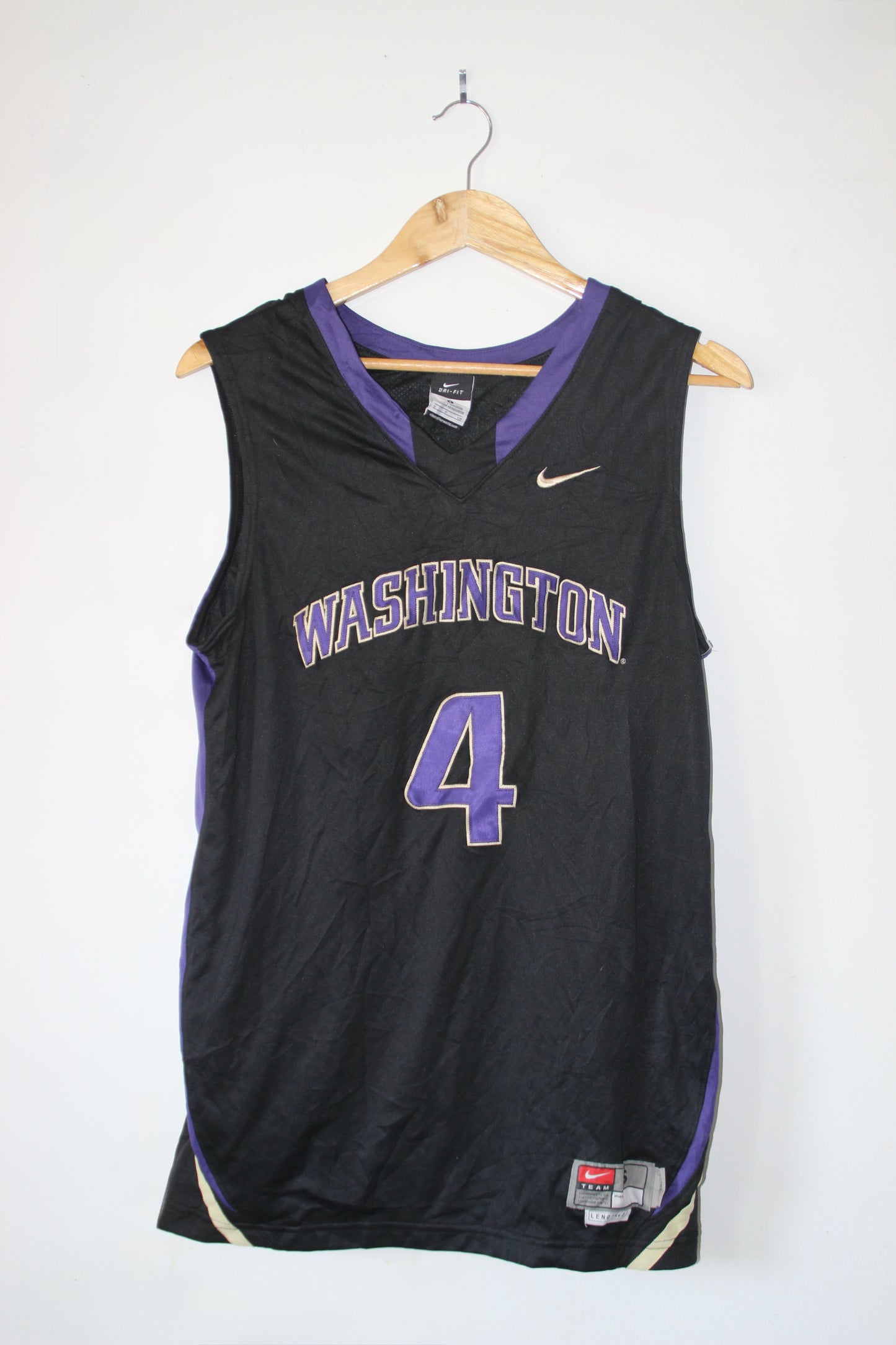 Vintage Washing Basketball Jersey #4